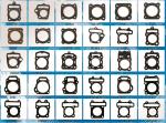 CG125 full set repair gasket ,motorcycle gasket for CG125 made in xingtai