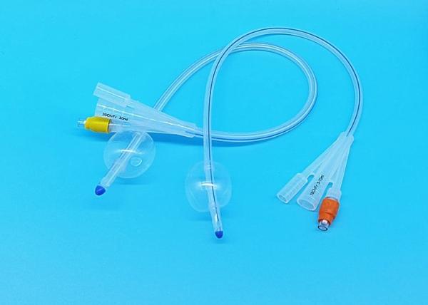 Latex Free Disposable 2 Way Foley Catheter Custom 300mm / 400mm Length