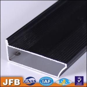 Wholesale Item L092 3000meters anodized black windows and door types of for kitchen cabinet aluminum profile from china suppliers