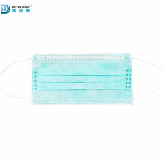 9.5cm Earloop Bands NIOSH Disposable 3 Ply Face Mask