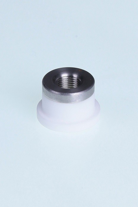 Laser Cutting D19.5 Laser Ceramic Nozzle Holder For Raytools 3D Laser Cutting Head