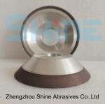 4 Inch 100mm CNC Grinding Wheels Polyimide Bond CBN Flute Grinding