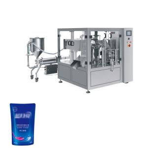 Wholesale 304 SUS Liquid Packaging Machine Medium Sized Premade Pouch Packaging Machine from china suppliers