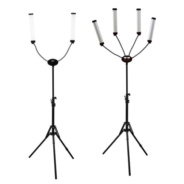 48w 96w Double Arms LED Fill Light Bicolor Eyelash Extension Beauty Lash Lamp