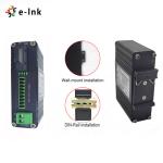 5W RS232 RS485 RS422 Fiber Optic Modem SC SM 1310nm 20m