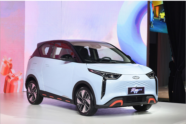 301km CLTC Pure Electric Range Mini Electric Car Chery Unbounded Pro LFP with Fast Charging and Lithium Iron Phosphate Battery