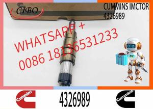 Wholesale Genuine Diesel Common Rail Fuel Injector 4955080 2872544 For ISZ Engine Parts 4326959 4326989 from china suppliers
