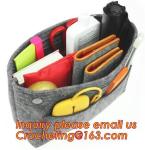 Women new style Travel Make Up Cosmetic Felt Organizer Bag, Multifunction Wash