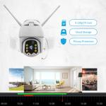 Glomarket Tuya 4G US/AU Smart Camera Two Ways Voice Intercom For Outdoor Ip Cctv