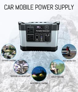 Wholesale Home / Outdoor Camping 1000W Portable Power Station Solar Rechargeable Power Station from china suppliers