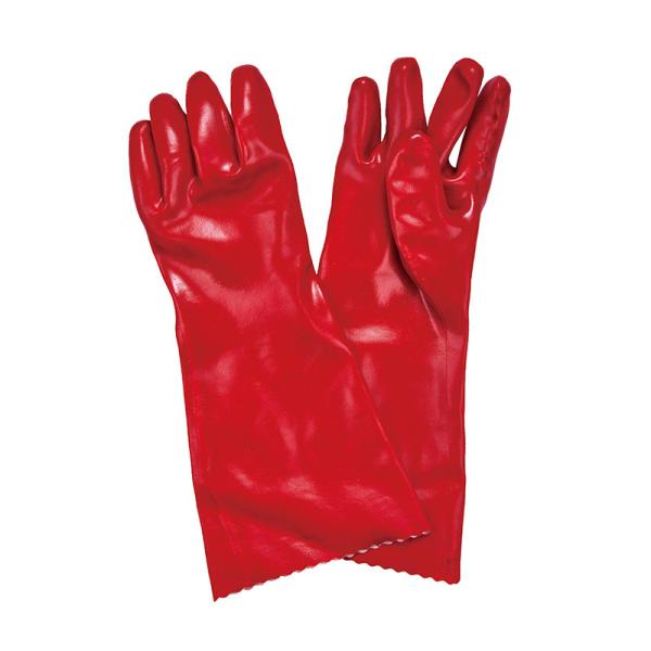45cm Length Oil-resistant PVC Fully Coated CE EN 388 Industrial Safety Working