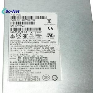 Wholesale PWR-C2-1025WAC 1025W AC Power Supply For WS-C3650-48FS 48FD 48FQ POE Switches from china suppliers