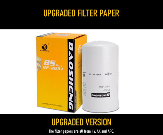 6754-79-6140 Diesel Truck Oil Filters for KOMATSU PC200-8 PC220-8