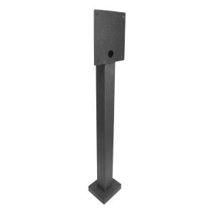 Wholesale 54&quot; Black Steel Gooseneck Stand Metal Fabrication Parts ISO9001 Approval from china suppliers