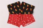 Stockpapa 95% Cotton 5% Spandex Men'S Printed Boxer Shorts