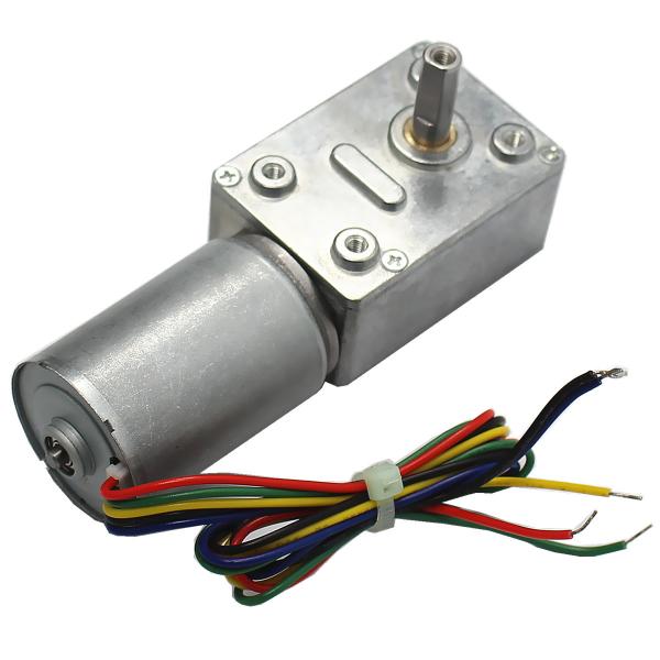 32mm Brushless DC Worm Gear Motor 24V for Precision Equipment / Household