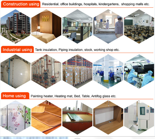 Crown Sharp Heating Film/Infrared Heating mat/Electric Mattress pad/Carbon Film Underfloor Heating