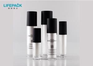 Wholesale Flat Top Cylinder Acrylic Lotion Bottles Multi Capacity For Skincare Toner from china suppliers