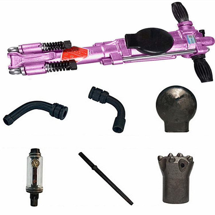 22J Impact Energy Hand Held Jack Hammer for Small Rock Drilling Rig Machine