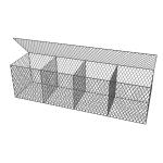 Manufacturers Direct Selling Woven Stone Filled Gabion Basket 8X10 Cm Hexagonal