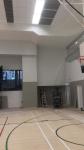 Sport Hall 16/16/6mm White Laminate Wooden Perforated Acoustic Panel Soundproofi