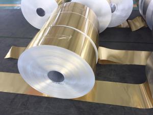 Wholesale Color Painted Aluminum Coil 60 - 1250MM Width / 0.18MM Blue Coated Aluminium Coil from china suppliers