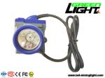 PC Cord 216lum 15000lux LED Miners Cap Lamp 6.6Ah Li Ion Battery