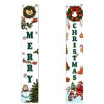 Merry Christmas 12.2x70.87'' Decorative Garden Flags
