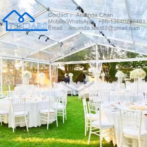 Wholesale Big Clear Transparent Pvc Custom Outdoor Wedding Hall Marquee Event Party Tent from china suppliers