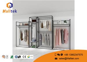 Wholesale Floor Standing Garment Display Racks Durable Steel Garment Hanging Rack from china suppliers