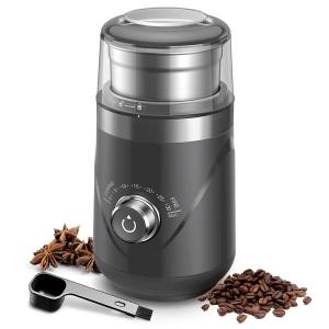 Wholesale Grey Electric Coffee Grinder SS304 150W Handheld Coffee Bean Grinder from china suppliers