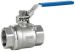 2-pc stainless steel ball valve SS304 / SS316 BSPT, NPT
