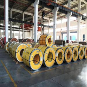 Wholesale 310S Hot Rolled 201 Stainless Steel Coil Strip ASME 1219mm Width Thick 7mm from china suppliers
