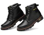 Construction Workers Safety Shoes Anti Smashing And Anti Stab Boots High Top