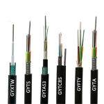 Strength Member Direct Burial 4 / 8 / 48 Core Outdoor Fiber Optic Cable