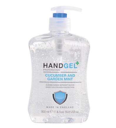 75% Alcohol Based Antibacterial Hand Sanitizer Gel 500ml For Hospital /