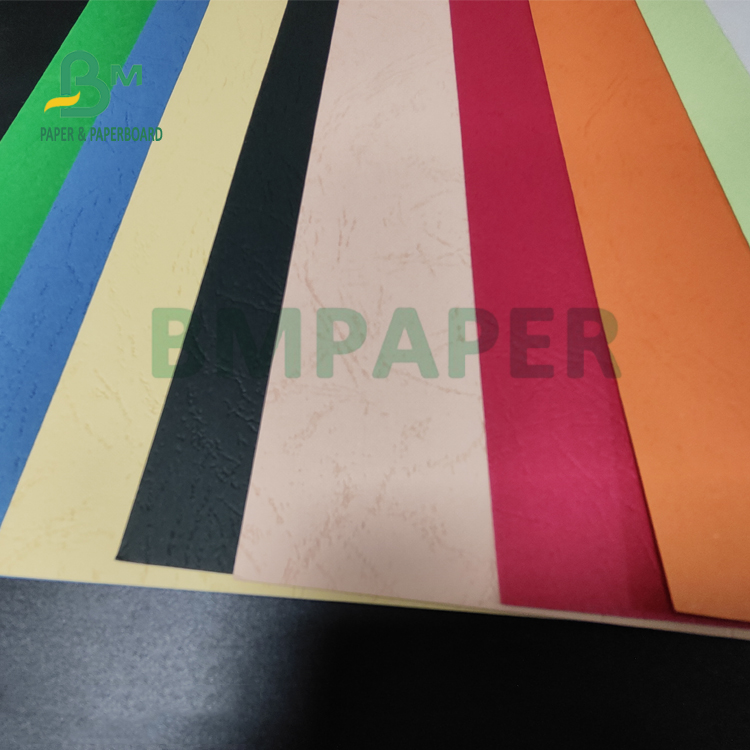 180gsm 230gsm Uncoated Embossed Color Cover Paper For Binding 70 x 100cm