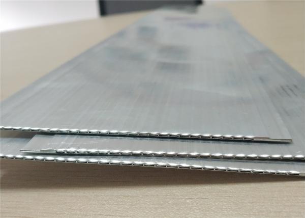 Battery Heat Transfer Aluminum Condenser Tube Extruded Channel Multi Port Flat