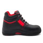 Mining Industrial Safety Shoes Anti Impact Leather Slip Resistant Shoes Anti