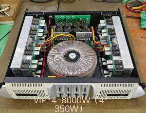 Wholesale 4-Channel 350W Outdoor System Professional Power Amplifier VIP-4-8000 from china suppliers