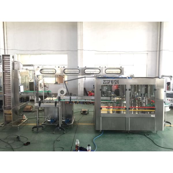 Beverage Bottle Automatic Water Filling Machine 60 Heads Juice Equipment