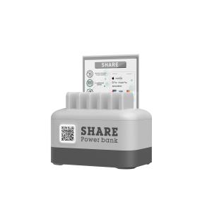 Wholesale 60000mah Li Po Shared Powerbank Docking Station 6 Ports Short Circuit Protection from china suppliers