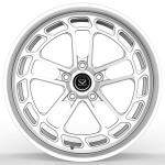 Custom Bronze 2PC 6061 T6 Forged Aluminum Alloy Wheels 8.5jx21 Et35 For Toyota