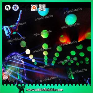Wholesale Events Banquet Hanging Decoration LED Lighting White Inflatable Balloon from china suppliers