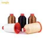 Filament Yarn Type Kangfa 3000m Cone Nylbond Tkt-40 Bonded Nylon Thread for