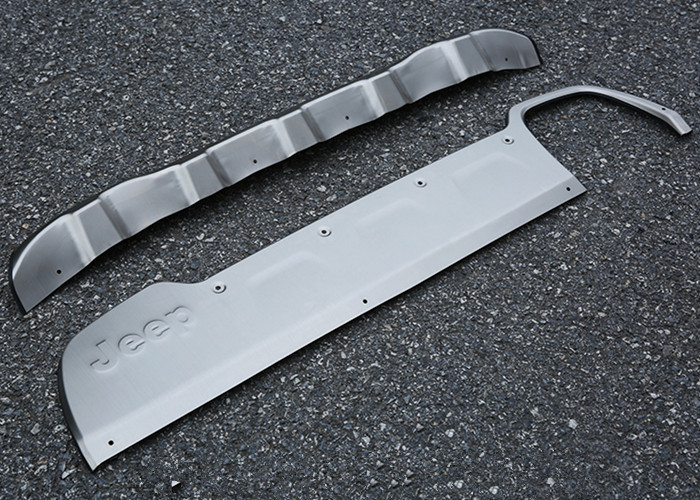 Stainless Steel Auto Body Kits , JEEP Renegade 2016 Bumper Skid Plates