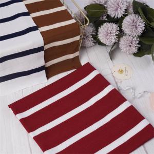 Wholesale Soft Wear-Resistant Sweat-Absorbent Striped Knit Fabric For Polo Shirt from china suppliers