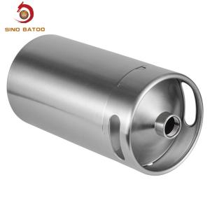 Wholesale 5L Food Grade Stainless Steel Beer Barrels With Handle from china suppliers