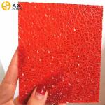 ANXIN acrylic embossed extrusion sheet plastic gate glass supplier wholeseller