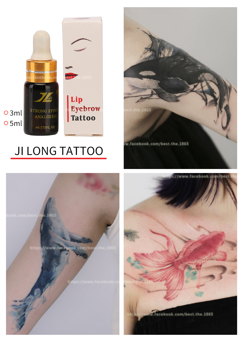 5ml Lip Tattoo Anesthetic Solution Liquid Painless Effective Lasting For 3 Hours Tattoo Numbing Liquid